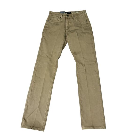 BLANK NYC Mens Wooster Straight Leg Jeans Stretch Denim Tan Khaki NWT 28 x 32 - Picture 2 of 7